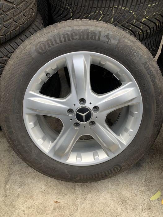 Jante aliaj 5x112 R18 cu anvelope iarna 235/60R18