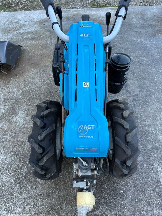 Motocultor Bertolini + Freză + Bară de cosire, Diesel Lombardini 11 HP