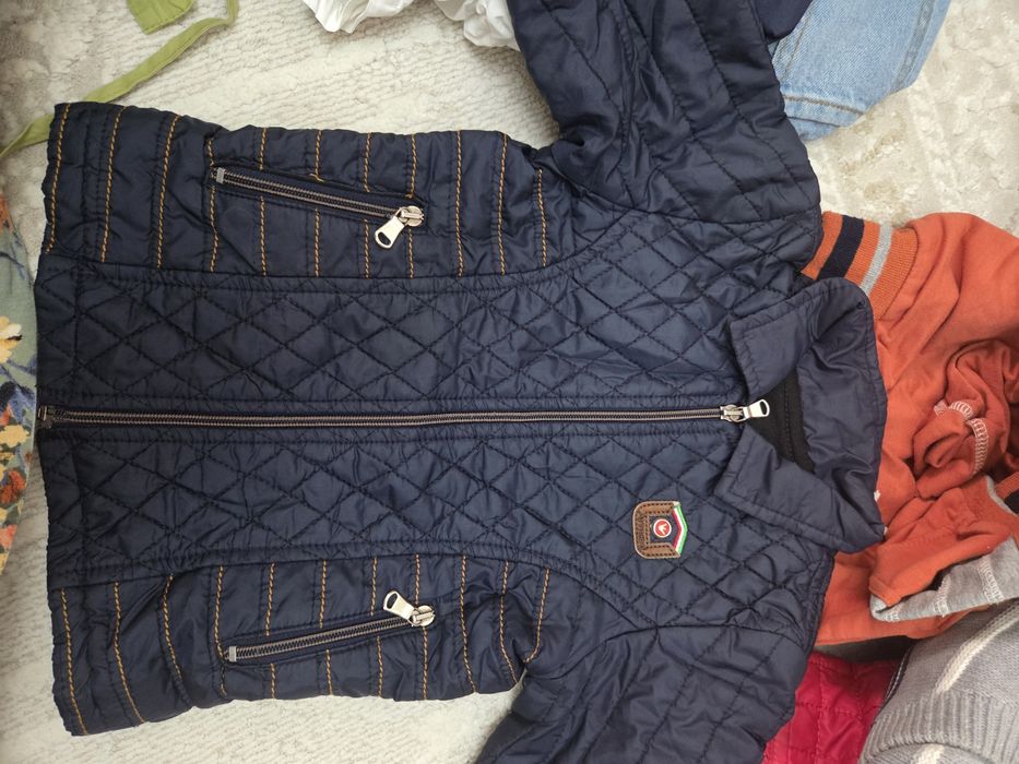 Осенний верхняя одежда для мальчика