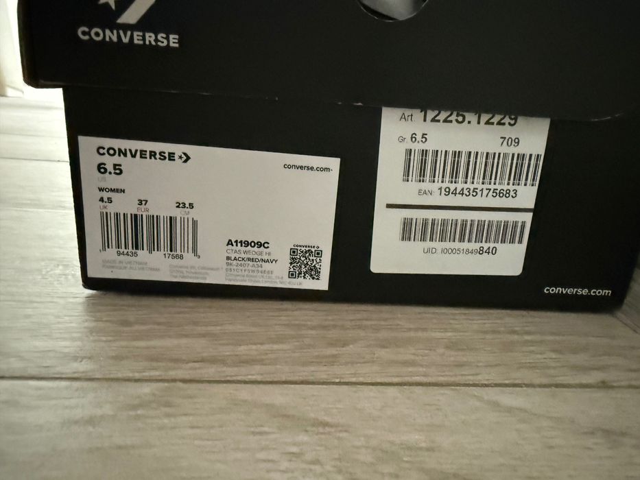 Converse маратонки с висока подметка