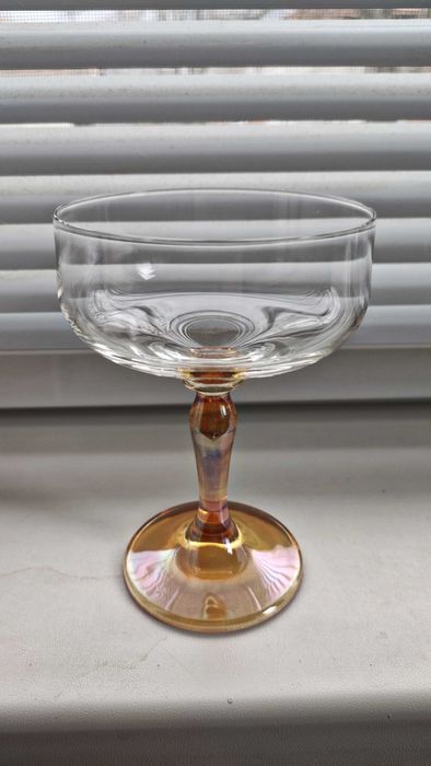 Комплект от 6 бр.чаши от кристално стъкло