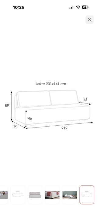 Диван Askona Laker