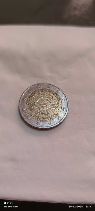 Рядка монета от 2 евро
