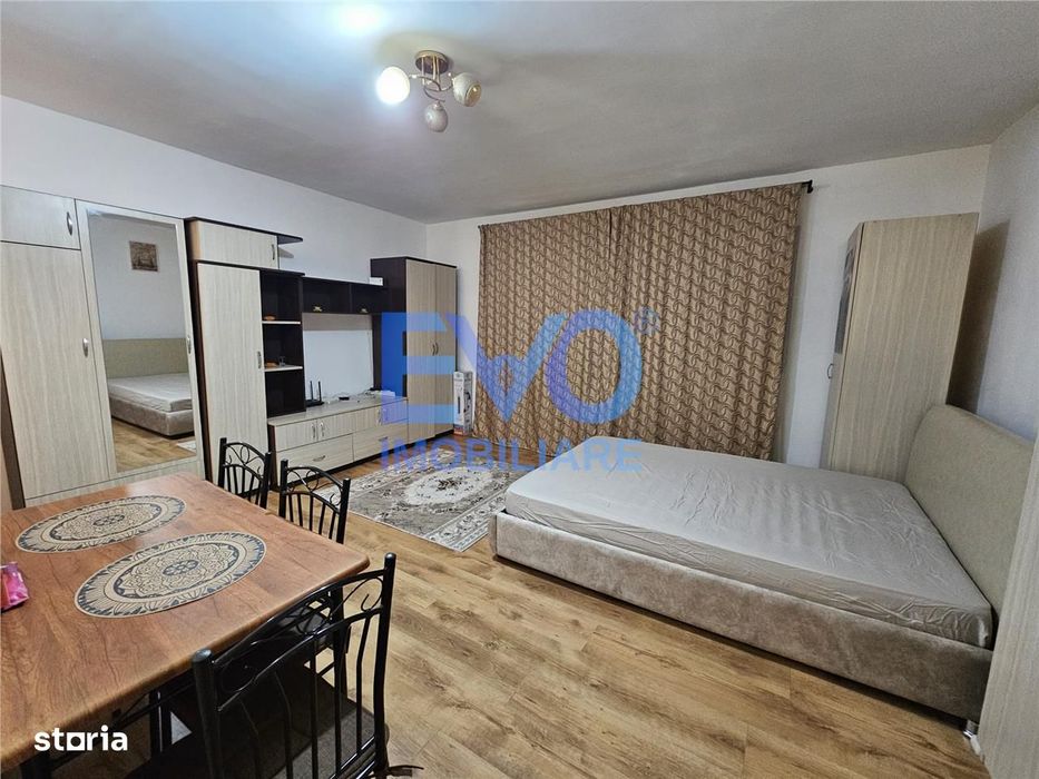 Garsoniera de inchiriat, bloc nou, loc de parcare, etajul 2, Bd. Poiti