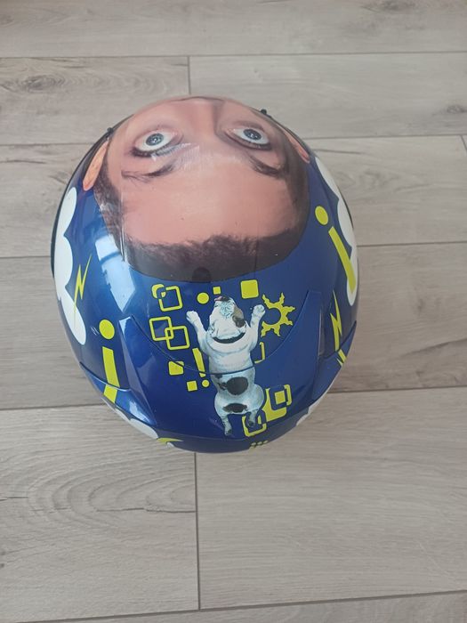 Колекционерска Лимитирана Agv K-3 L Valentino Rossi мото каска Роси