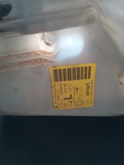 Far smart, dreapta, two4two,  carcasa, oglinda, motorasul, fara geam