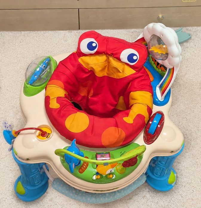 Бебешки център проходилка Raya Toys Baby Жаба с музика и светлини