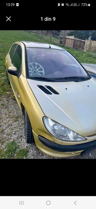 Dezmembrez peugeot 206 1.4 hdi