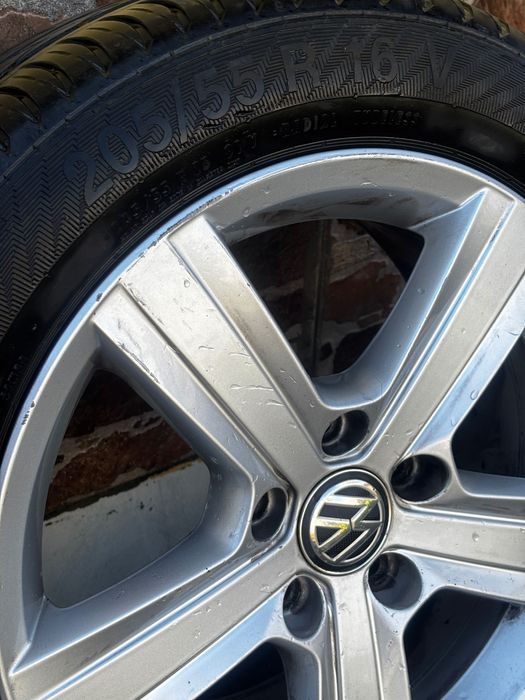Jante cu cauciucuri VW 205/55/r16