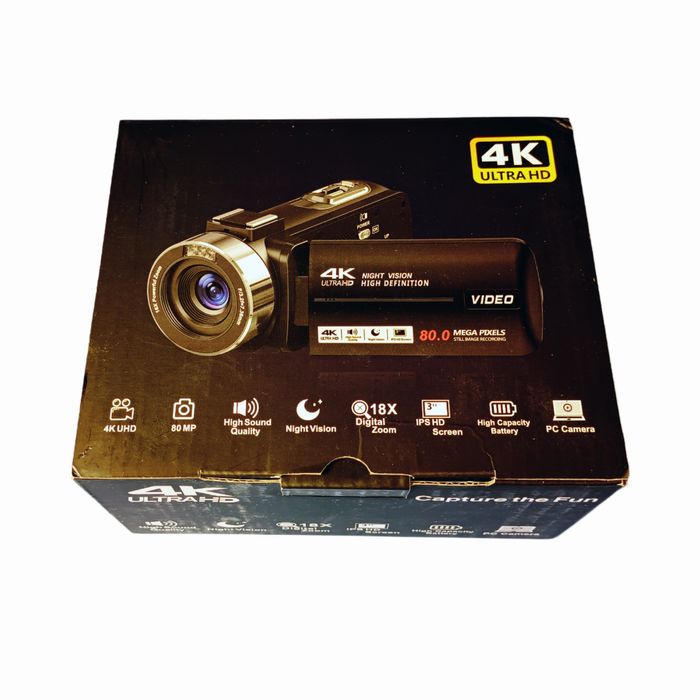 Видеокамера 4к ultra HD