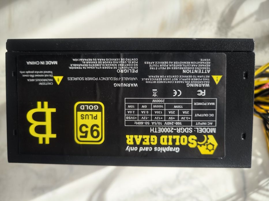 Захранване за мининг риг 2000w