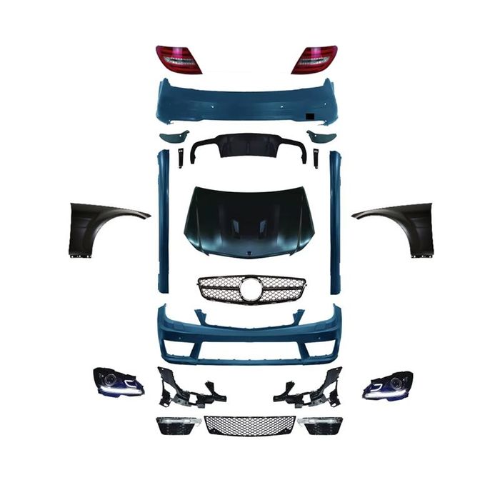 Бодикит за Mercedes C(W204) 2008 - 2011 към С63 facelift 2012 +