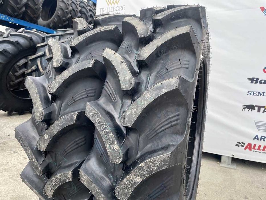 280/85R24 marca OZKA anvelope radiale noi pentru tractor fata