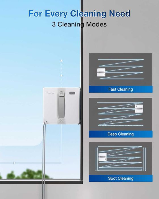 Робот за прозорци ECOVACS WINBOT Mini със спрей