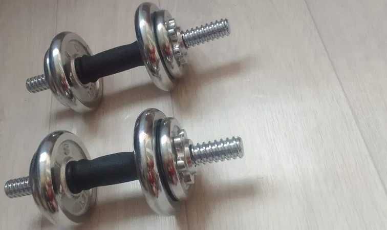 Продам разборные гантели разных весов