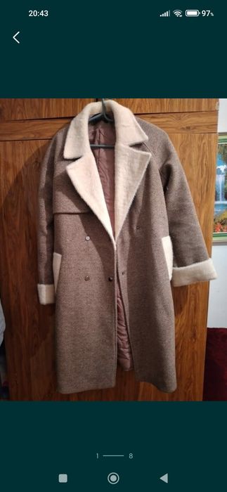 Пальто женское теплое