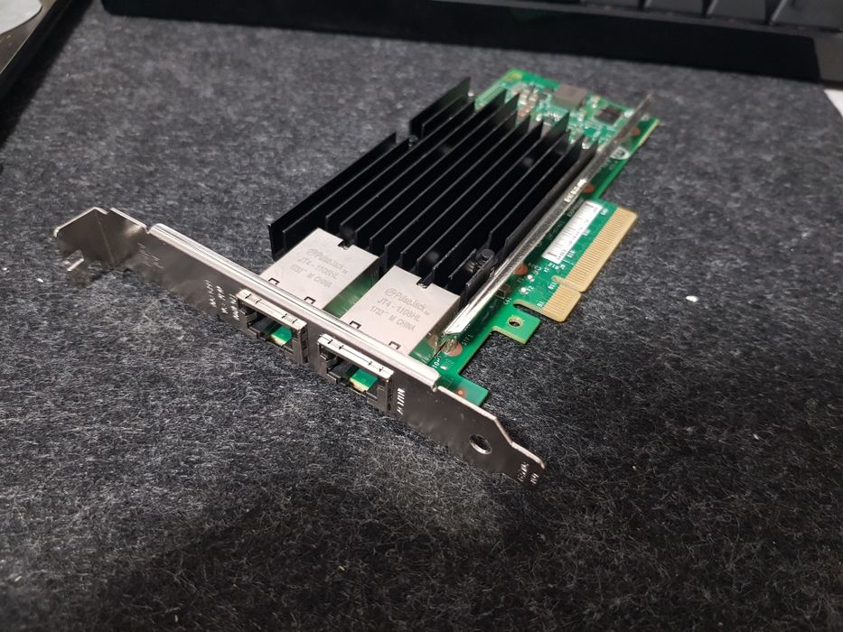 Placa de retea 10GB Dual Port RJ45 Intel X540-T2 Lenovo 49y7972