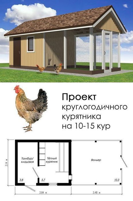 Товукхона куриб берамиз Строим курятники
