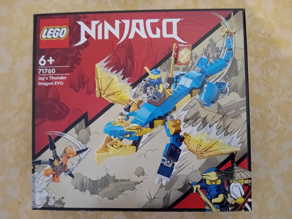 Lego 71760 Ninjago Jays thunder dragon evo