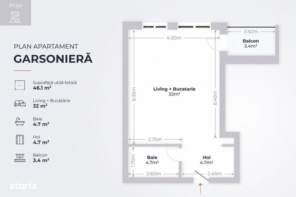 Garsoniera MTM Pipera Lake OCAZIE — fotografia 1