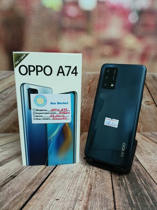 Oppo A74 4/128gb Nur Market