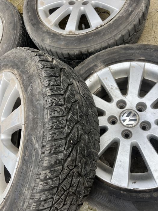 Джанти със зимни гуми vw , audi, vag 5x112 R16