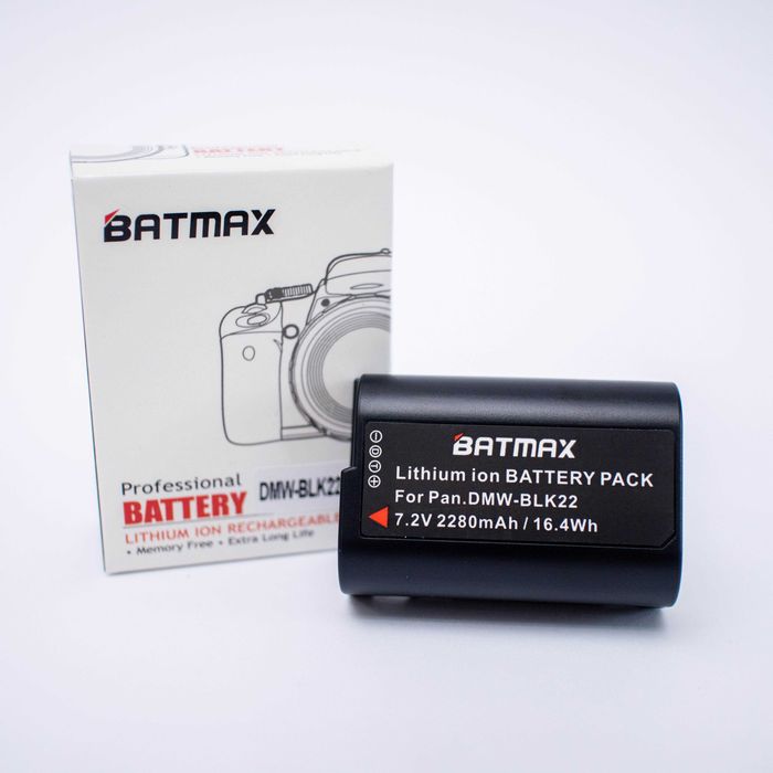 Батерия DMW-BLK22 за Panasonic Lumix s5 , s5ii , gh5 , gh6 , s5iix ,g9