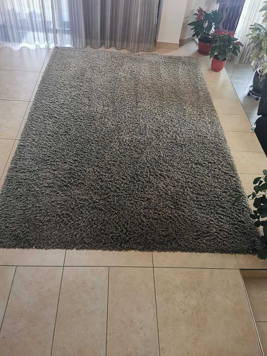 Covor shaggy CAFENIU 200x290cm, folosit