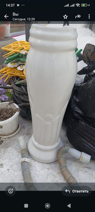 Комплект умывальника с пьедесталом