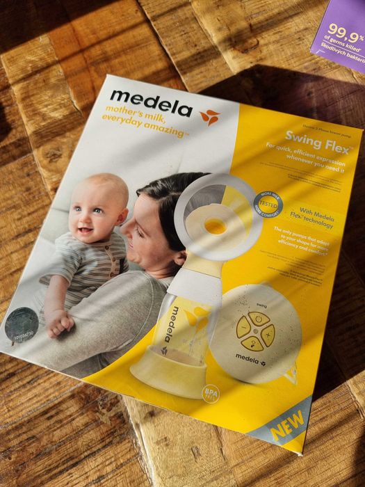 Medela Единична двуфазна електрическа помпа за кърма Swing Flex