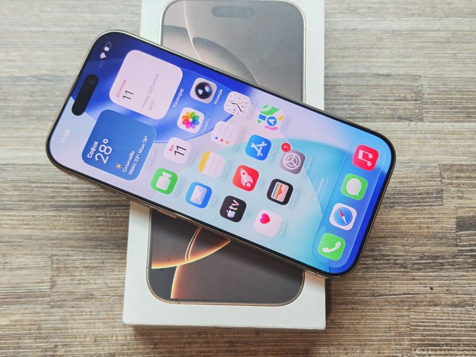 Като нов iPhone 16 Pro 128 GB