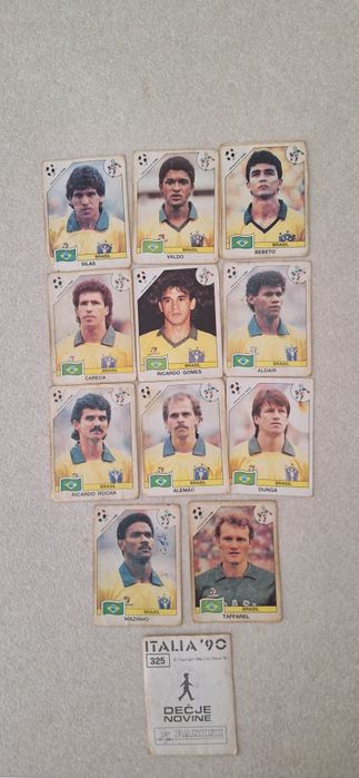 Vand cartonase cu fotbalisti Panini CM ITALIA 1990/EURO 1992