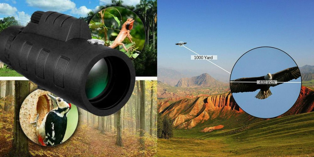 Telescop Monocular Zoom 40X60. Vanatoare, calatorii etc Nou ambalat!