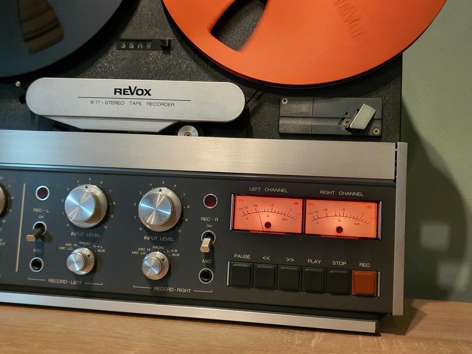magnetofon Revox B-77, 4 piste