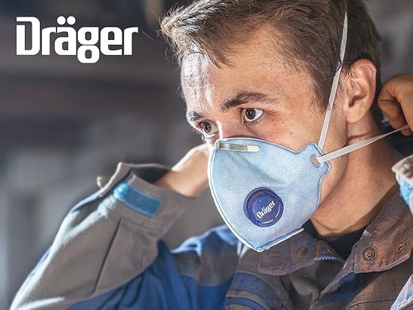 Сертифицирана, респираторна предпазна маска Dräger FFP2.