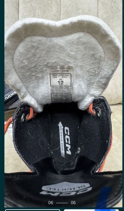 Коньки хоккейные полупрофессиональные