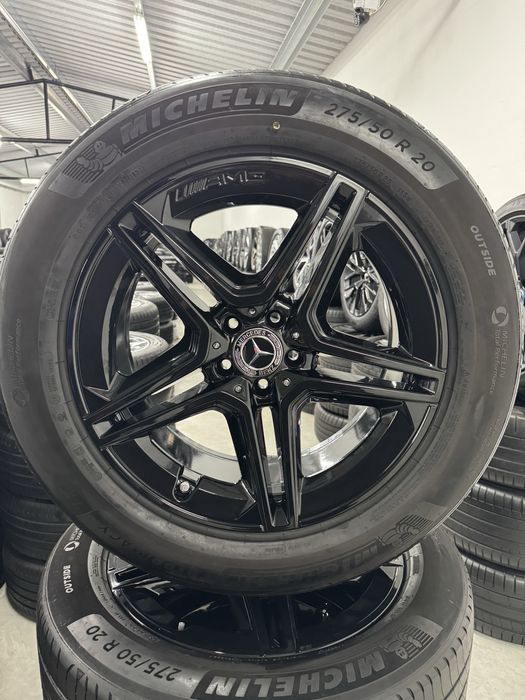 Jante Mercedes Gle R20 Originale Negru Lucios Gle Coupe AMG Michelin de vara 2024