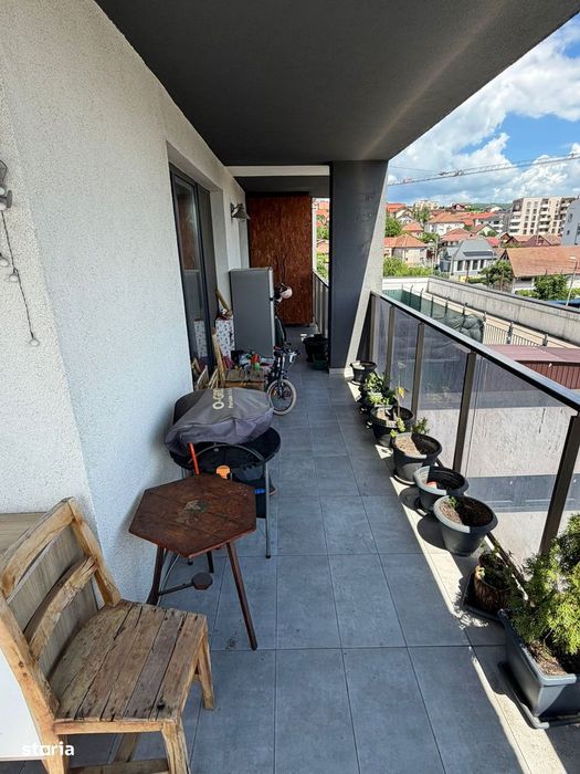 VAND Apartament 2 camere 53,5 mp, balcon 32 mp, complet mobilat, Iris
