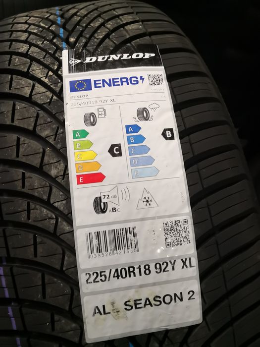 225 40 18 цола гуми нови dunlop dot 26
