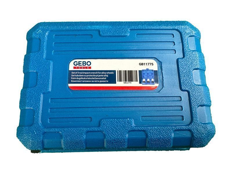 Комплект 3 вложки със защита за лети джанти 17 19 21 мм gebo tools