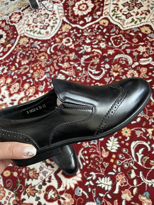 Кожаная Обувь в школу 36