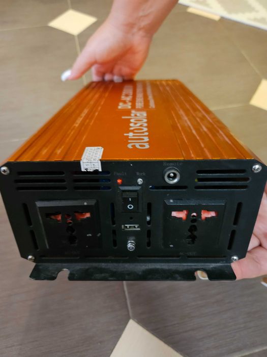 Инвертор Autosolar DC-AC 2000W- пълна синусоида