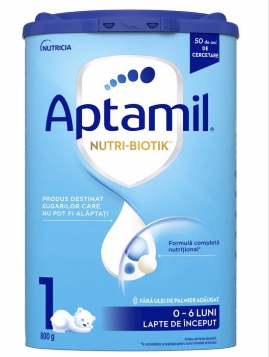 Aptamil Nutri Biotik 1, 0-6 luni 800g