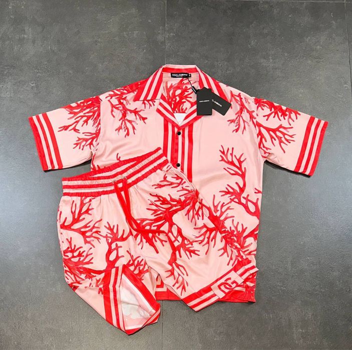 Dolce Gabbana Coral Silk