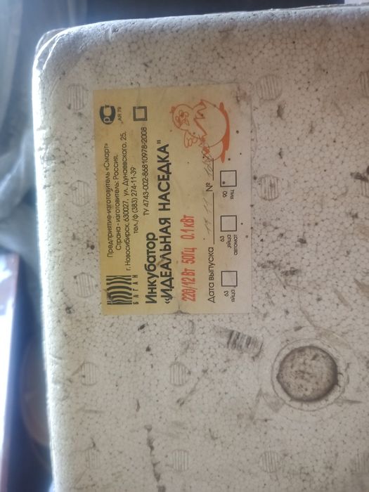 Инкубатор автоматический