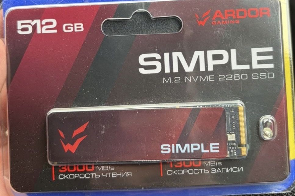 Ssd m.2 nvme 512gb Ardor gaming