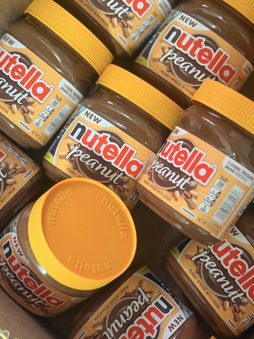 Nutella Peanat новый вкус 300 тыс из Америки шоколадная паста сладости