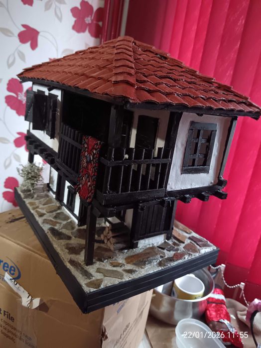 Макет на възрожденска къща