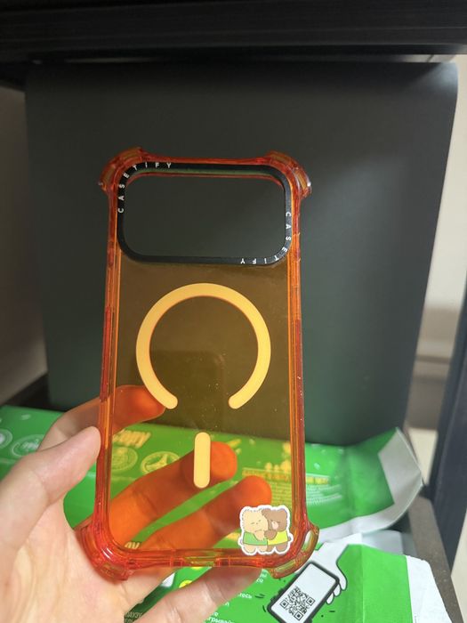 Casetify Bounce orange Iphone 17 pro max
