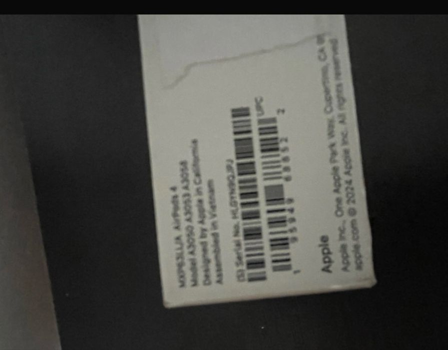 Casti Apple wireless, airPods 4 2025